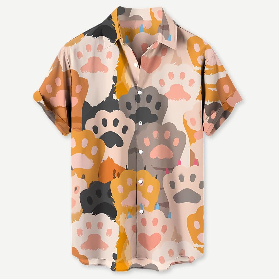 Relaxed "Paw-some" Shirt - Saint Drako