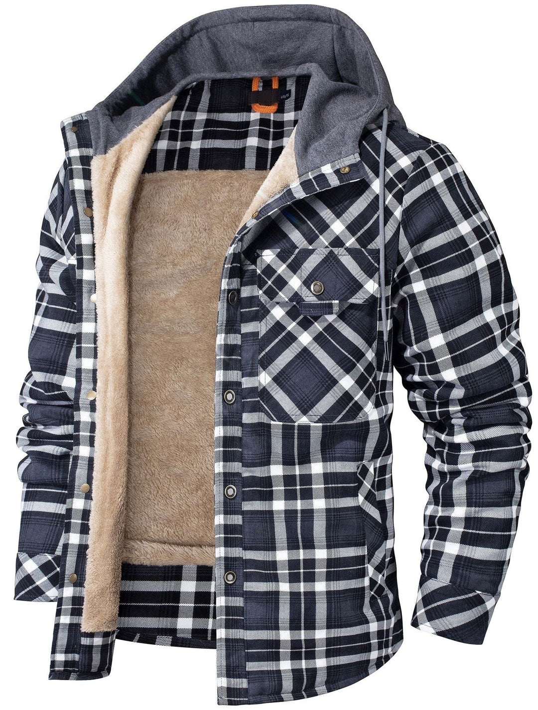 Highlander Hooded Flannel Jacket (9 Designs) - Saint Drako