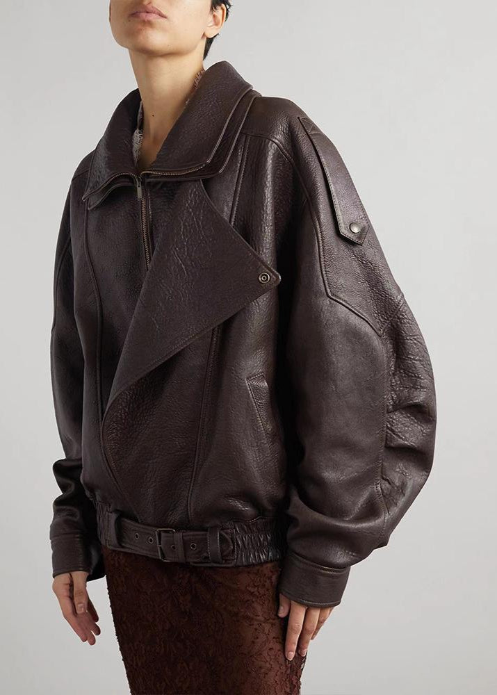 Palermo Belted Bomber Jacket