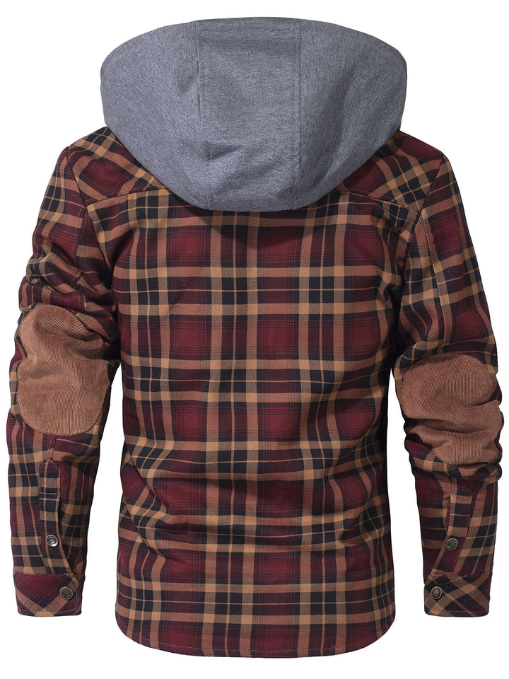 Highlander Hooded Flannel Jacket (9 Designs) - Saint Drako