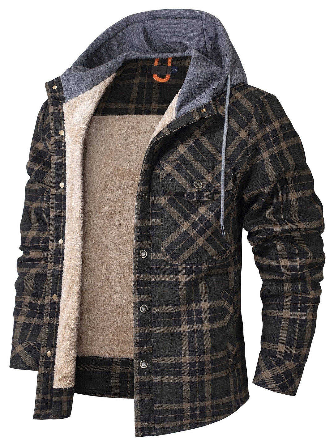 Highlander Hooded Flannel Jacket (9 Designs) - Saint Drako