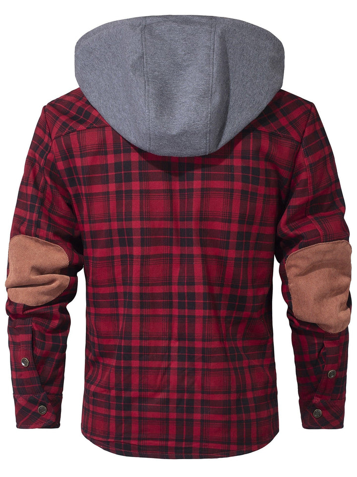 Highlander Hooded Flannel Jacket (9 Designs) - Saint Drako