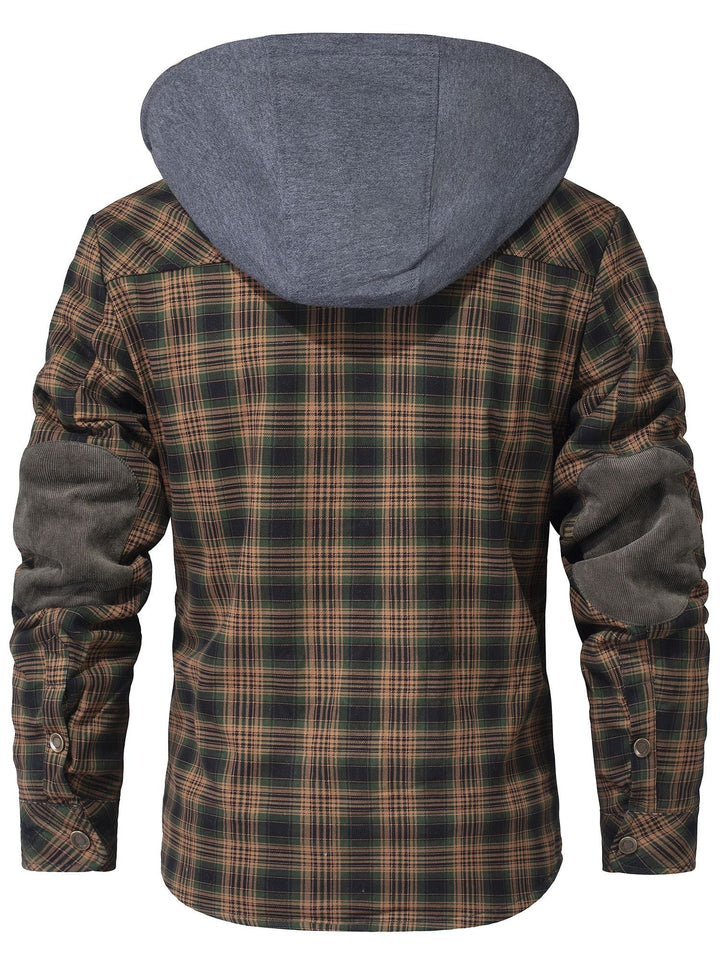 Highlander Hooded Flannel Jacket (9 Designs)