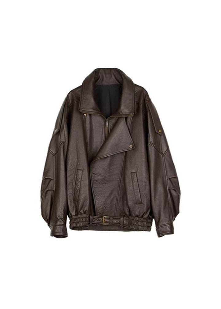 Palermo Belted Bomber Jacket