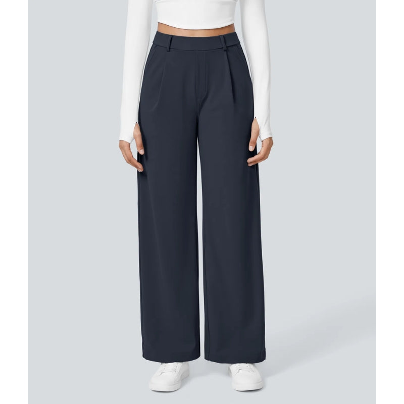 Veyra High Waisted Wide Leg Pants