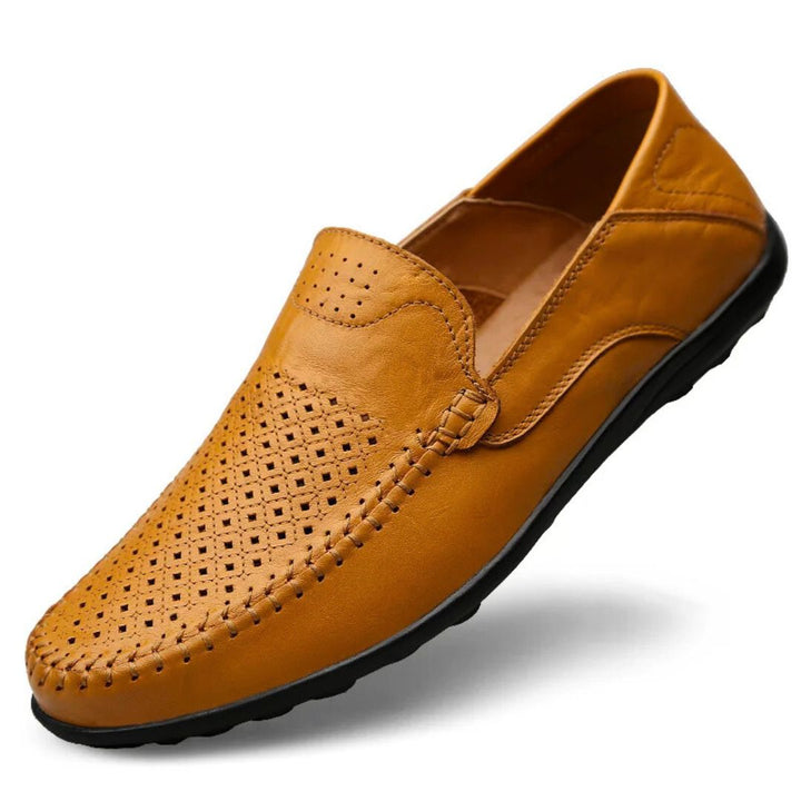 Genuine Leather "Air-Flow" Loafers - Saint Drako