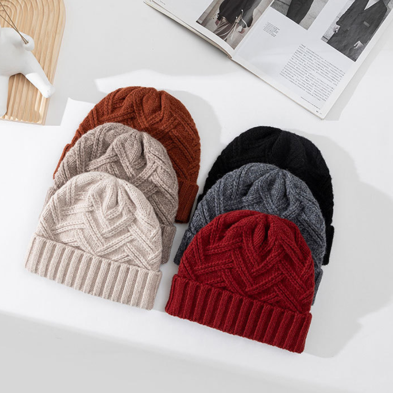 The Cozy Chevron Beanie