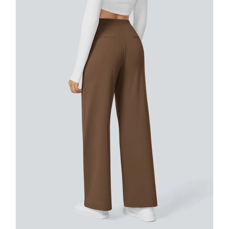 Veyra High Waisted Wide Leg Pants