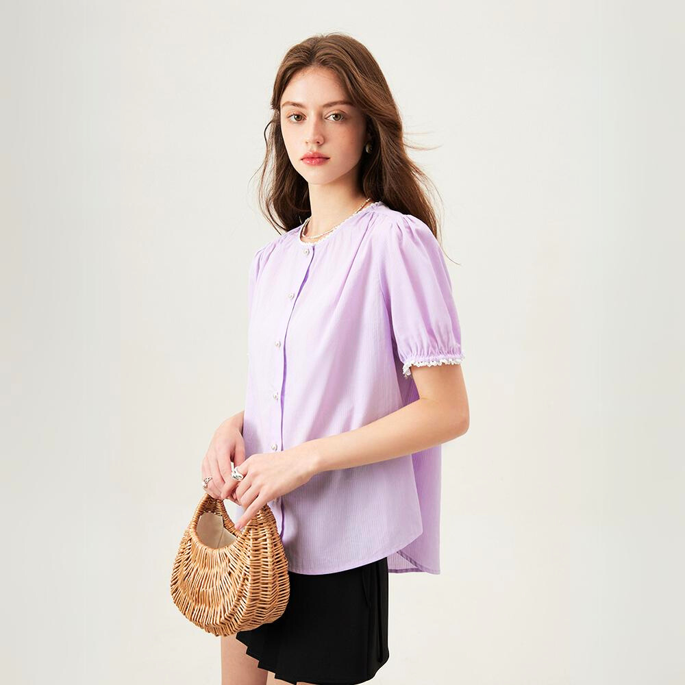 Chic Puff Sleeve Blouse - Saint Drako