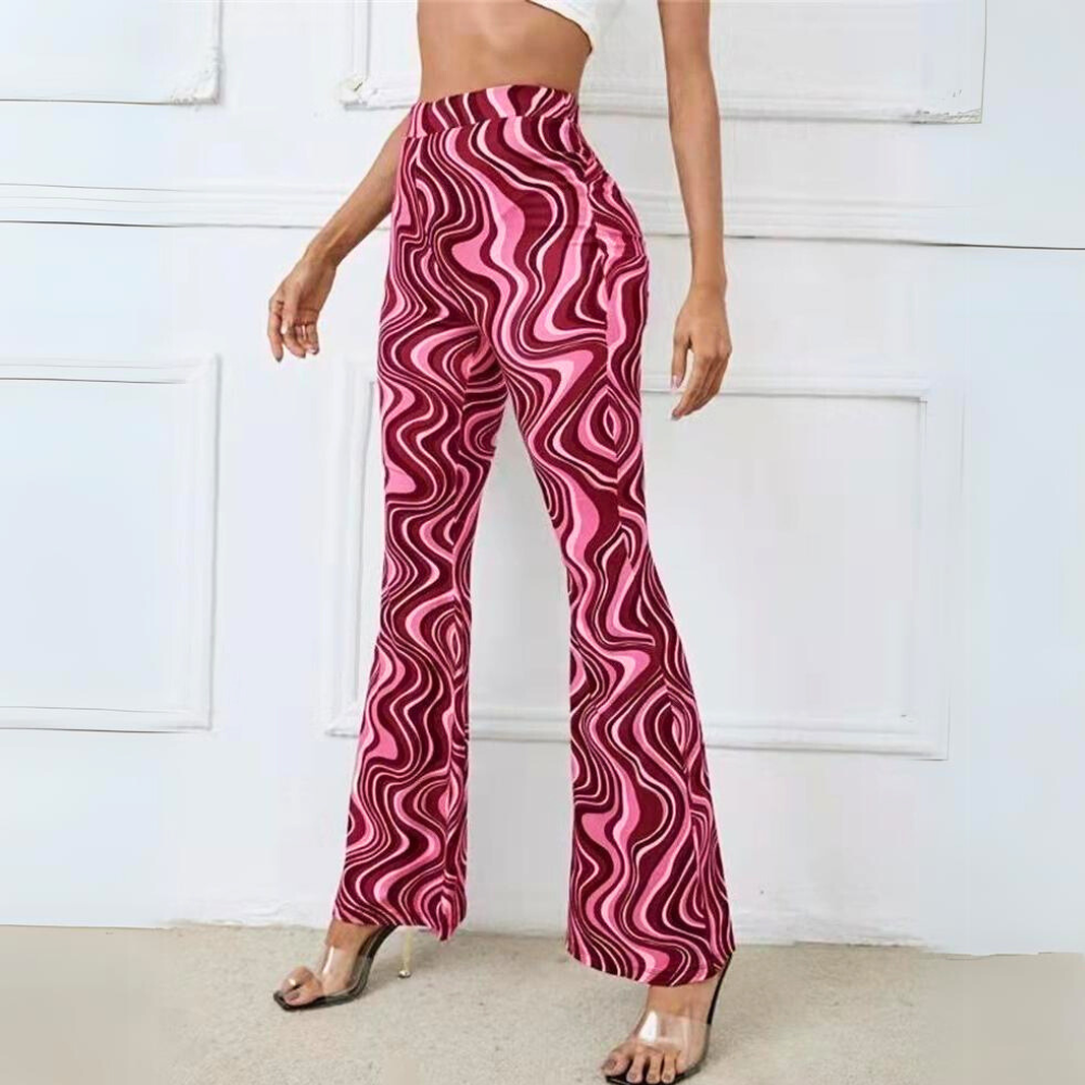 Bold Psychedelic Flare Pants