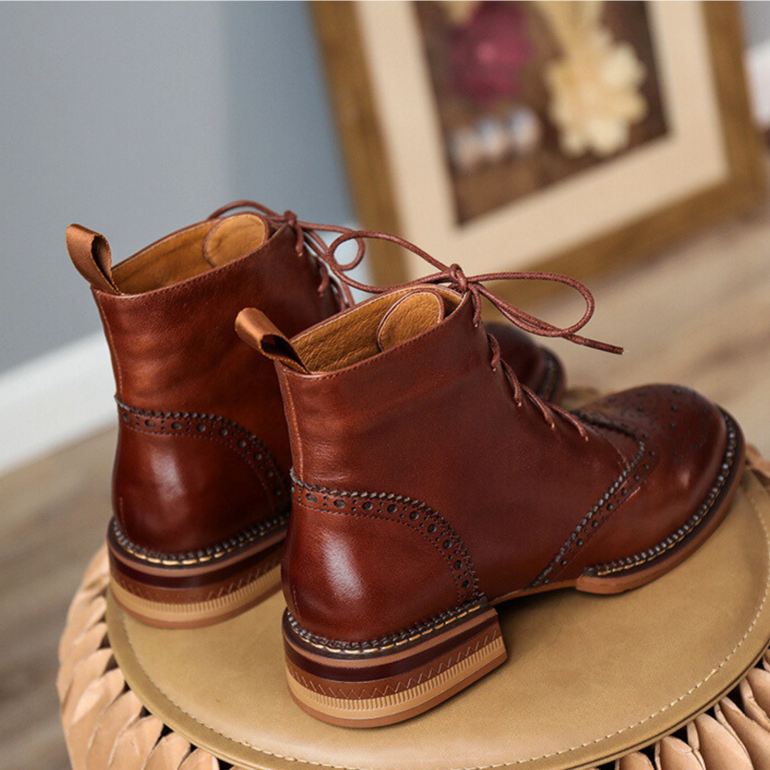 Heritage Style Lace-up Boots