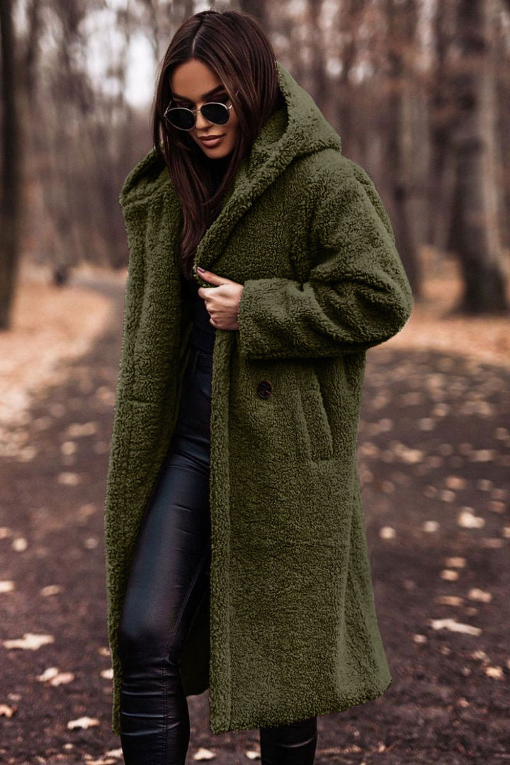 Cortina Hooded Mid-Calf Coat