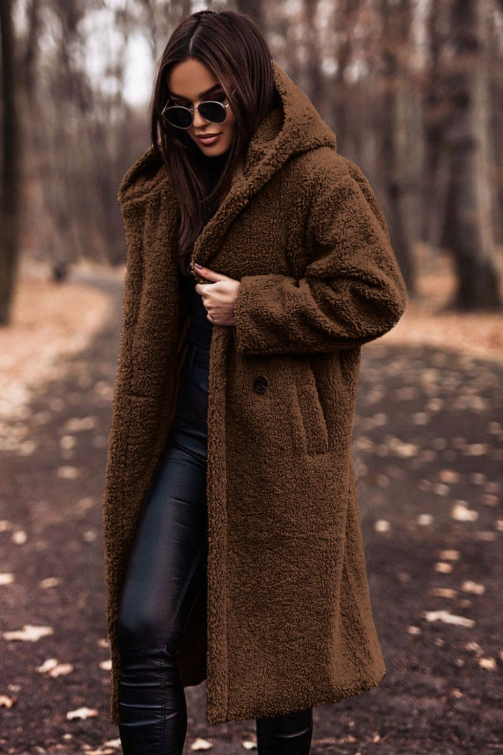 Cortina Hooded Mid-Calf Coat