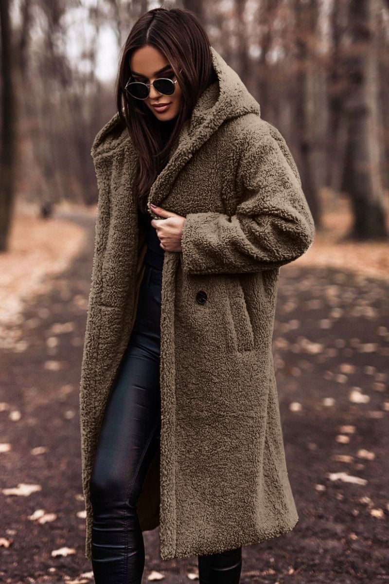 Cortina Hooded Mid-Calf Coat