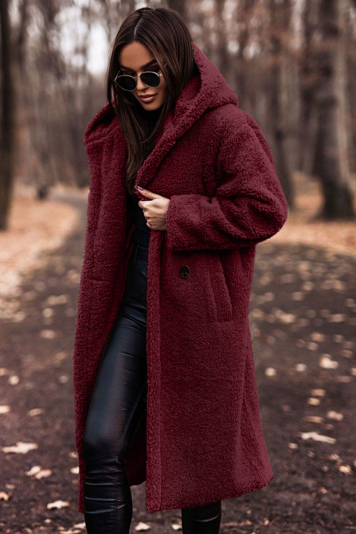 Cortina Hooded Mid-Calf Coat