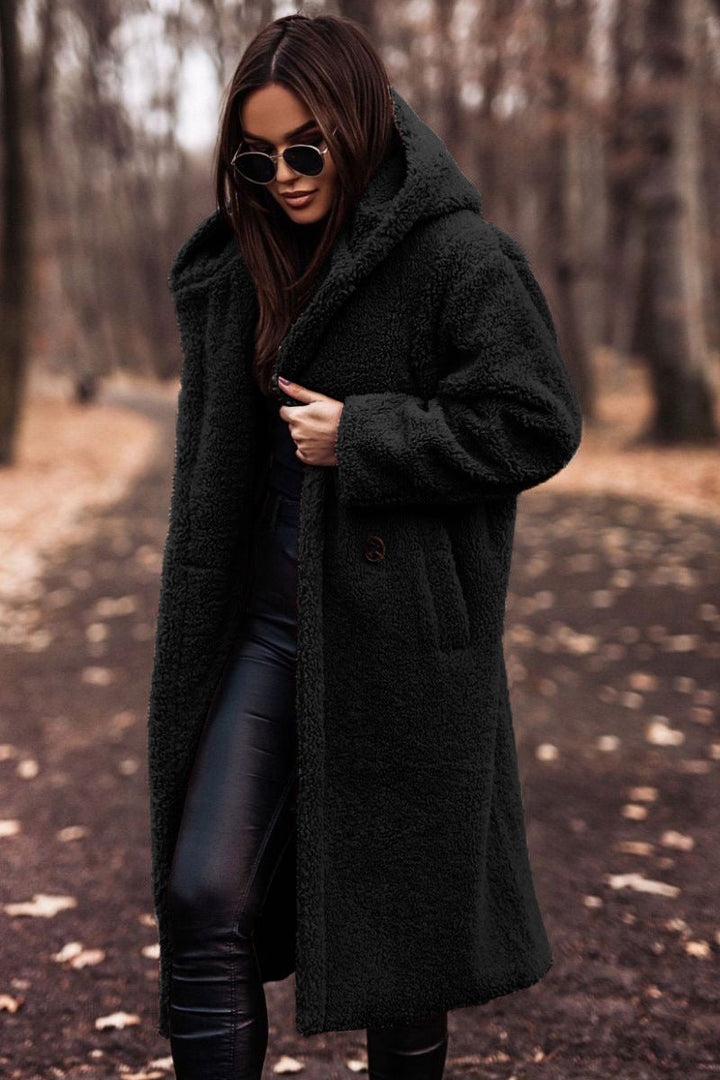 Cortina Hooded Mid-Calf Coat