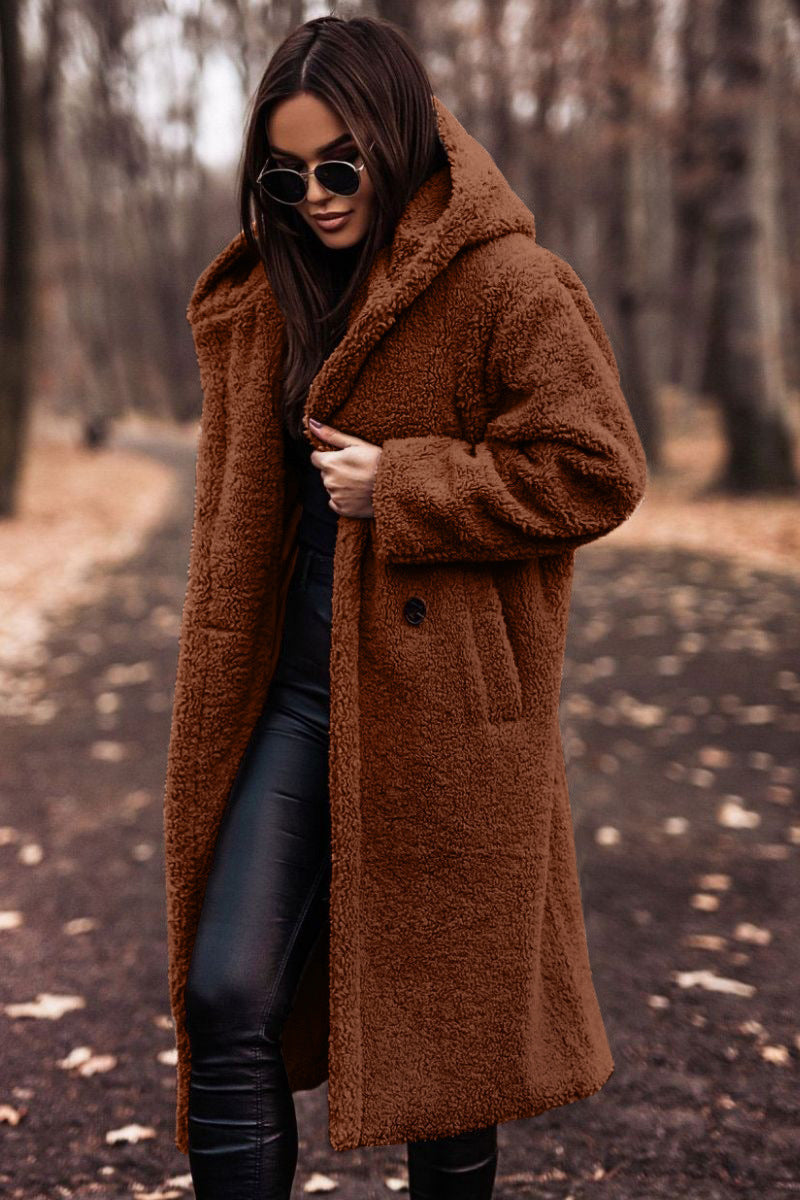 Cortina Hooded Mid-Calf Coat