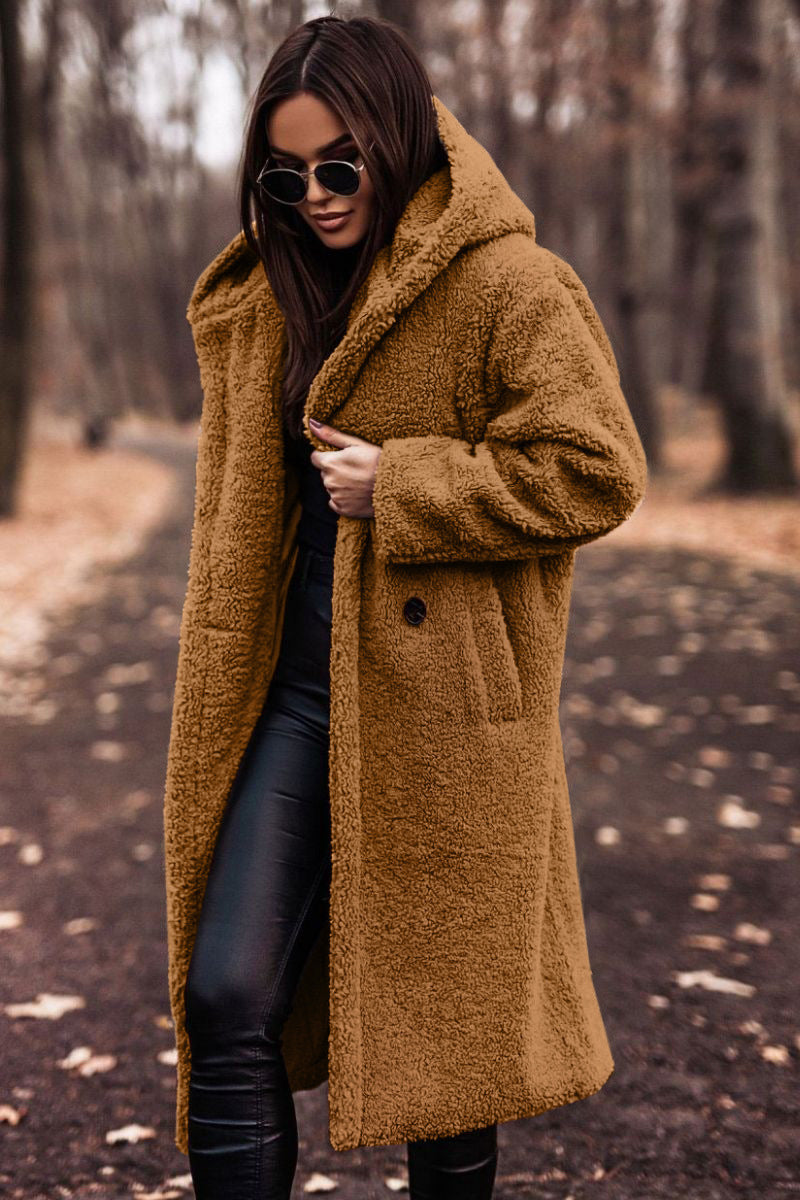 Cortina Hooded Mid-Calf Coat