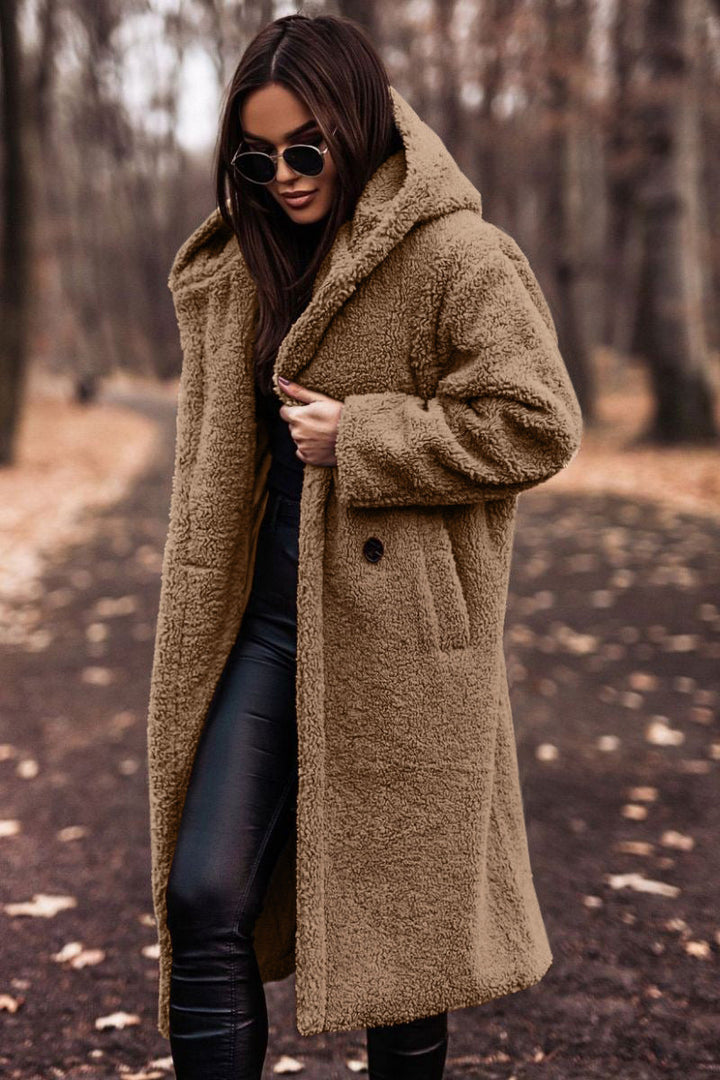 Cortina Hooded Mid-Calf Coat