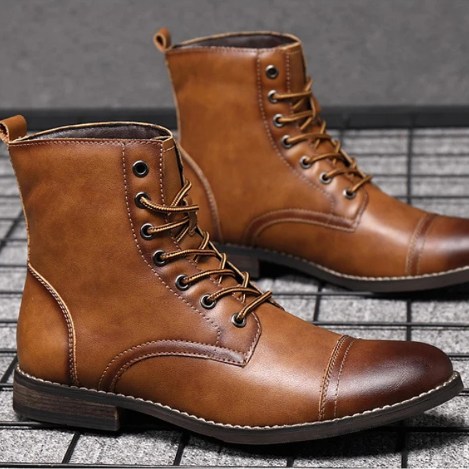 Lisbon Leather Boots