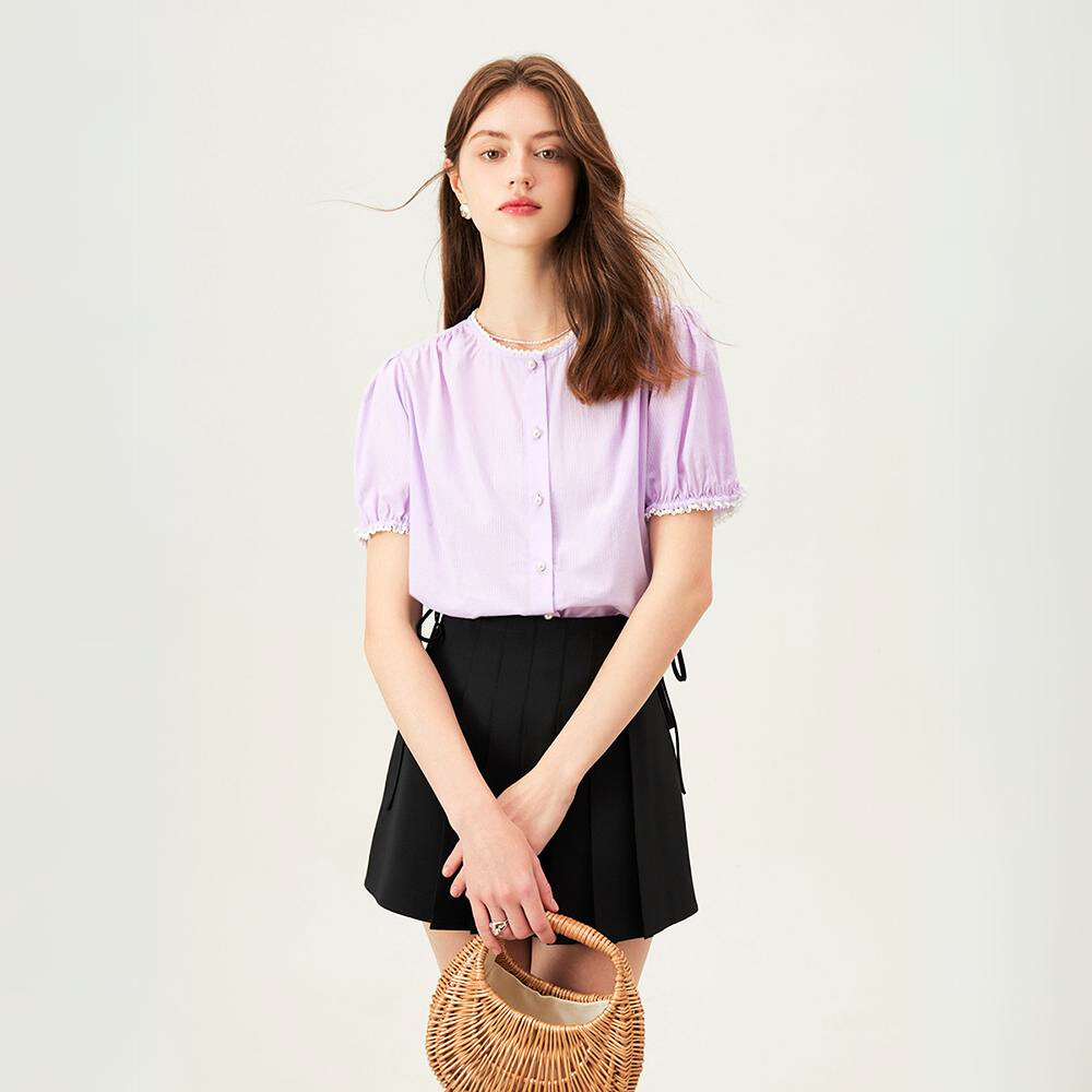 Chic Puff Sleeve Blouse - Saint Drako