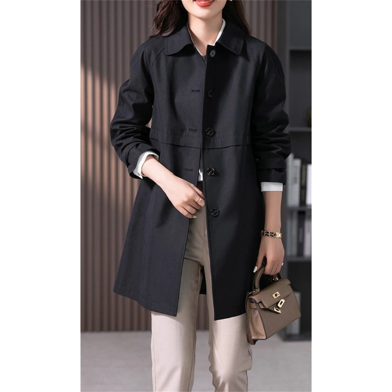 Celeste Women’s Tailored Trench Coat - Saint Drako