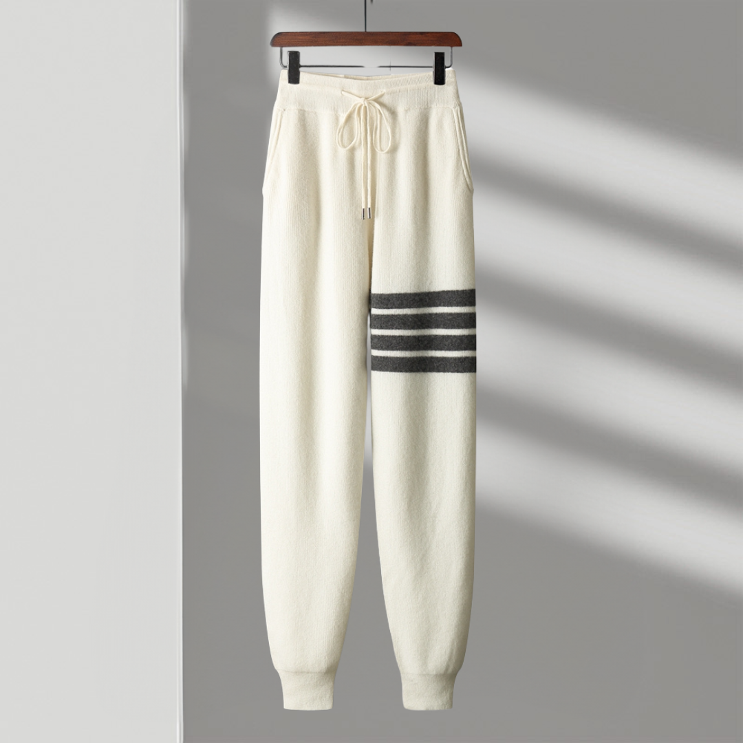 Minimalist Striped Lounge Pants