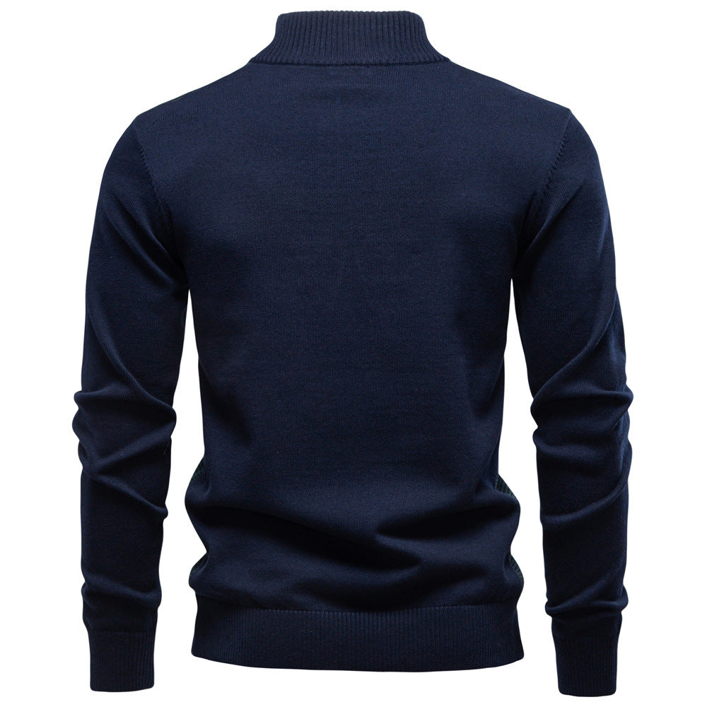 Florence Half-Zip Cotton Sweater