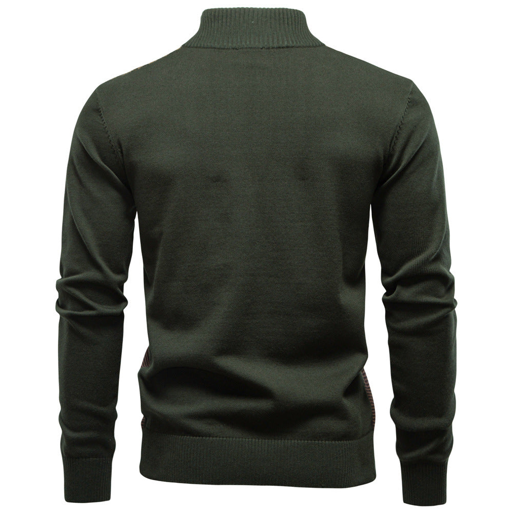 Florence Half-Zip Cotton Sweater