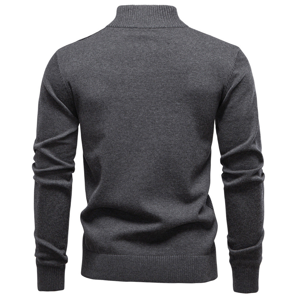 Florence Half-Zip Cotton Sweater