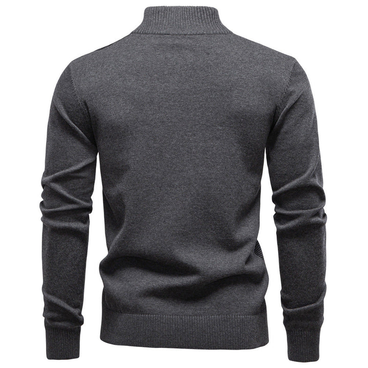 Florence Half-Zip Cotton Sweater