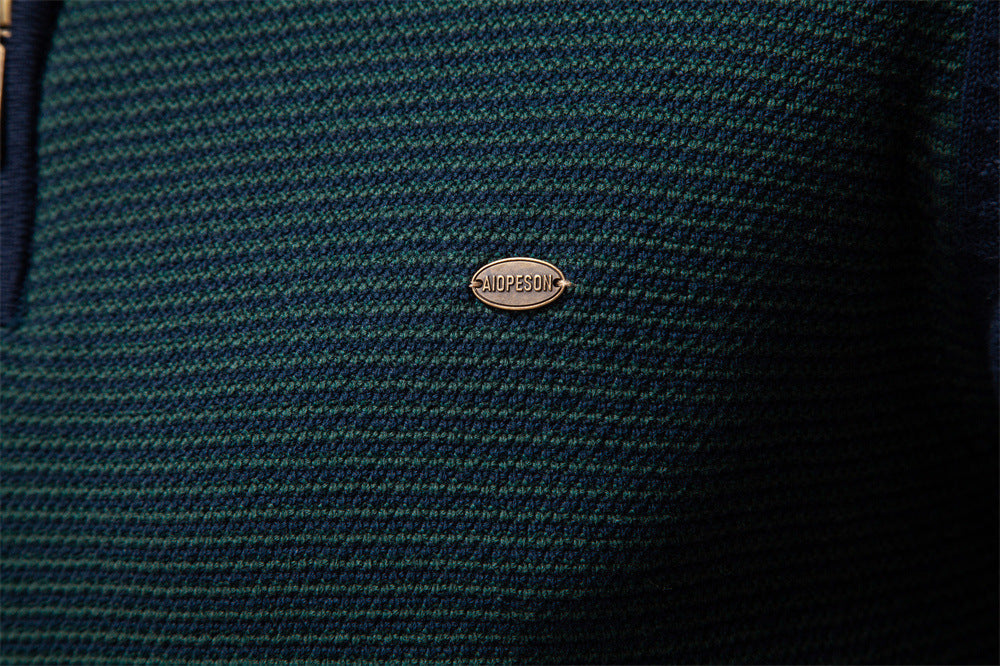 Florence Half-Zip Cotton Sweater