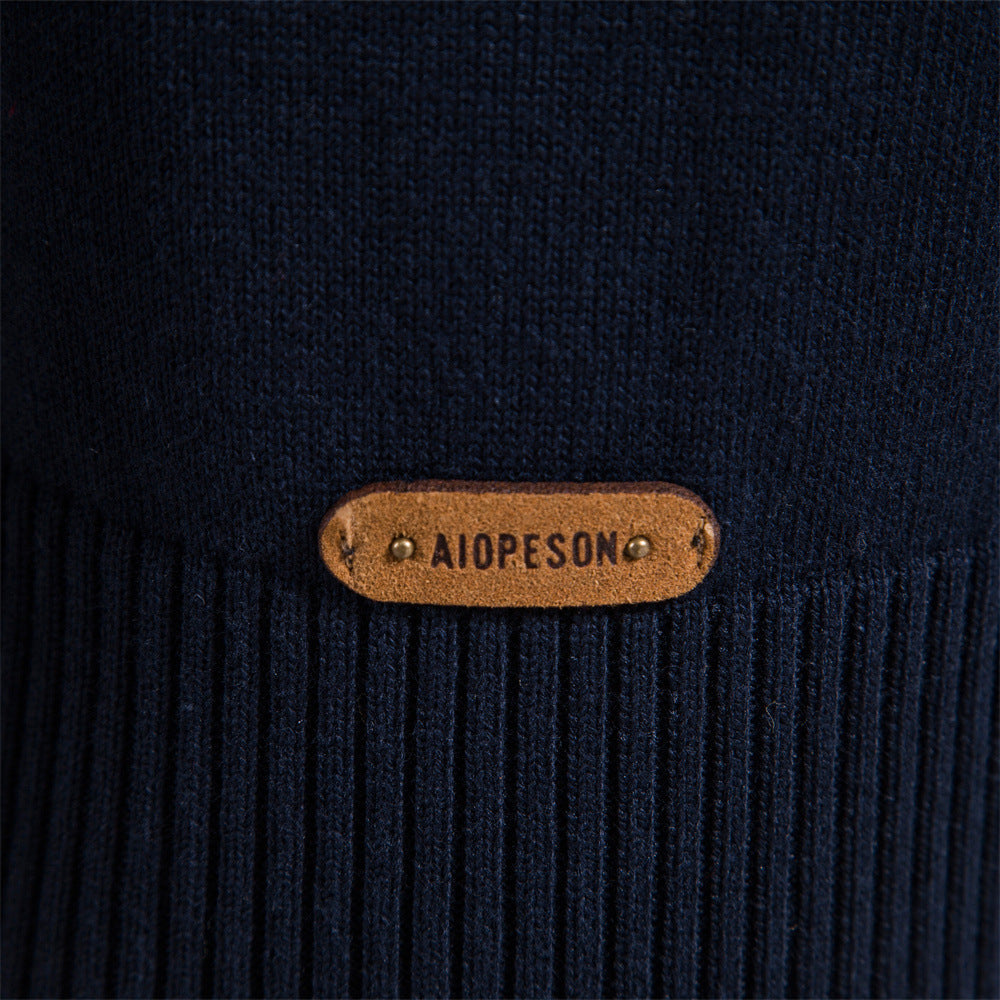 Torino Colorblock Half-Zip Sweater