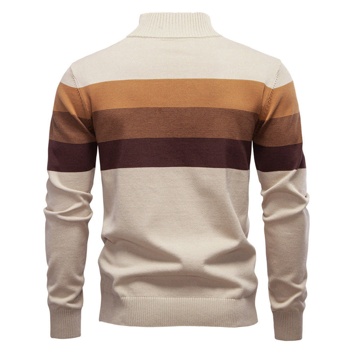 Torino Colorblock Half-Zip Sweater