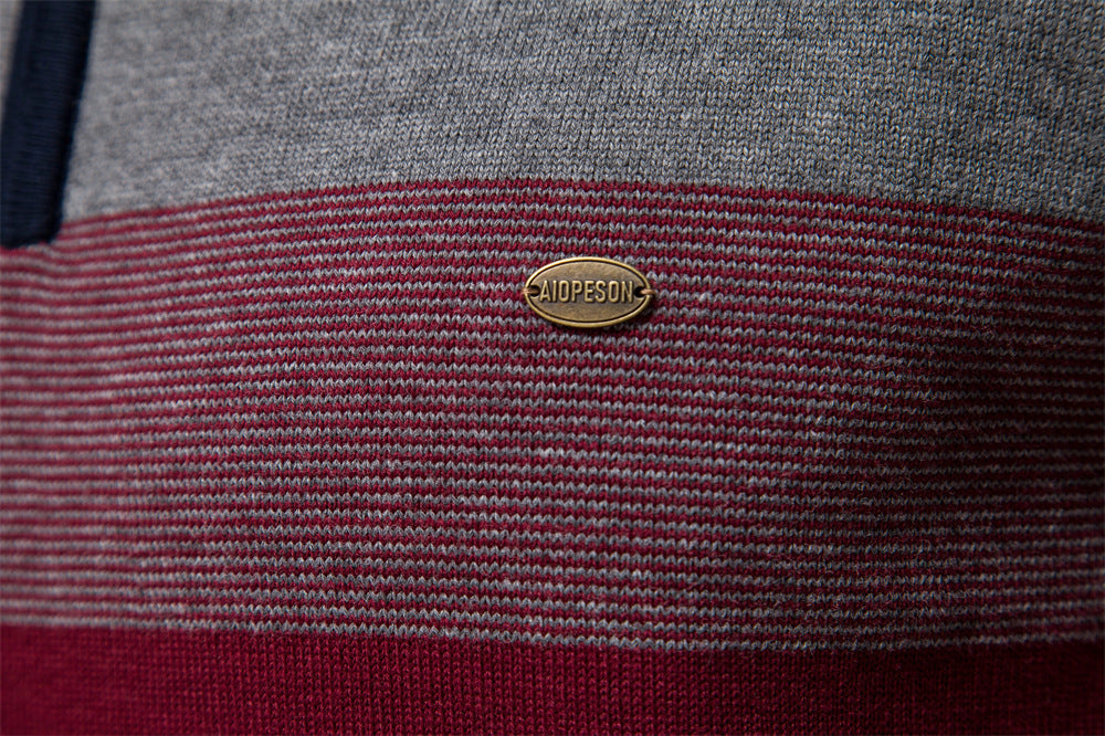Torino Colorblock Half-Zip Sweater