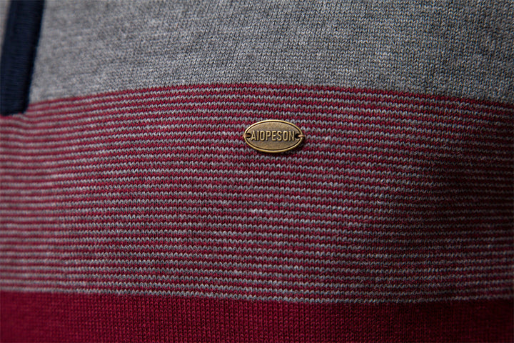 Torino Colorblock Half-Zip Sweater