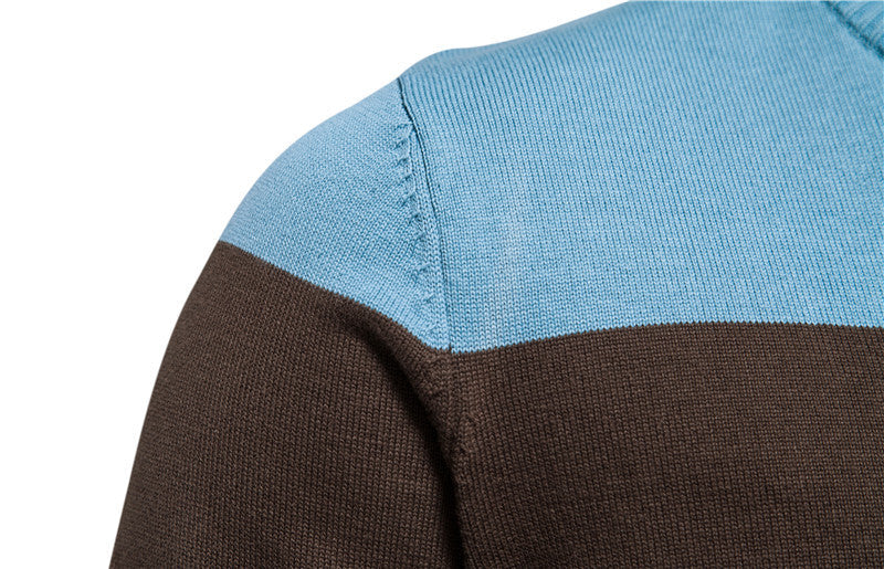 Verona Colorblock Zip Cardigan