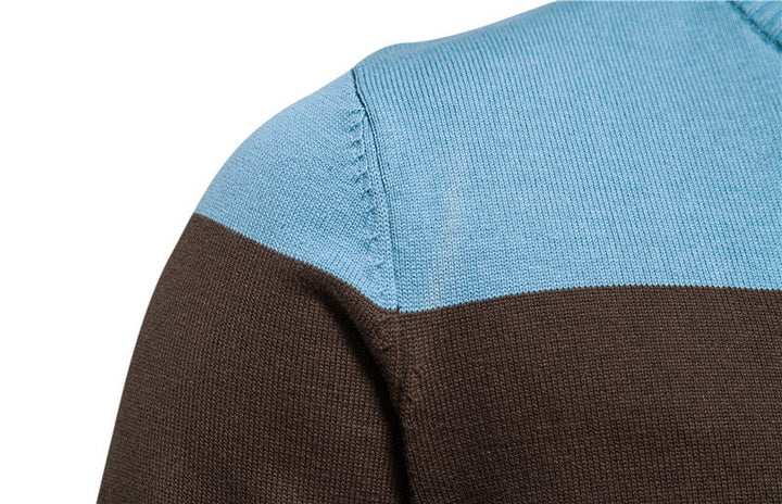 Verona Colorblock Zip Cardigan