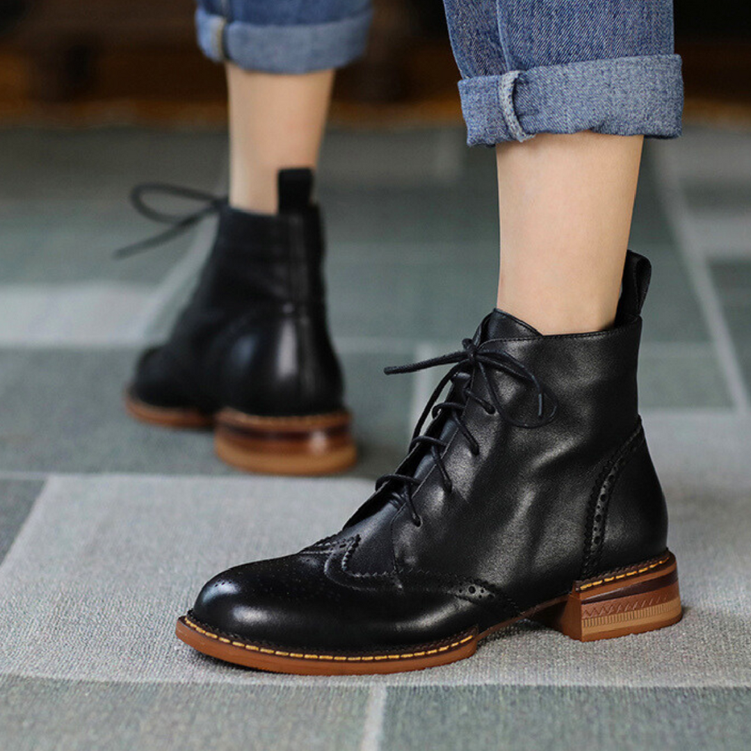 Heritage Style Lace-up Boots - Saint Drako