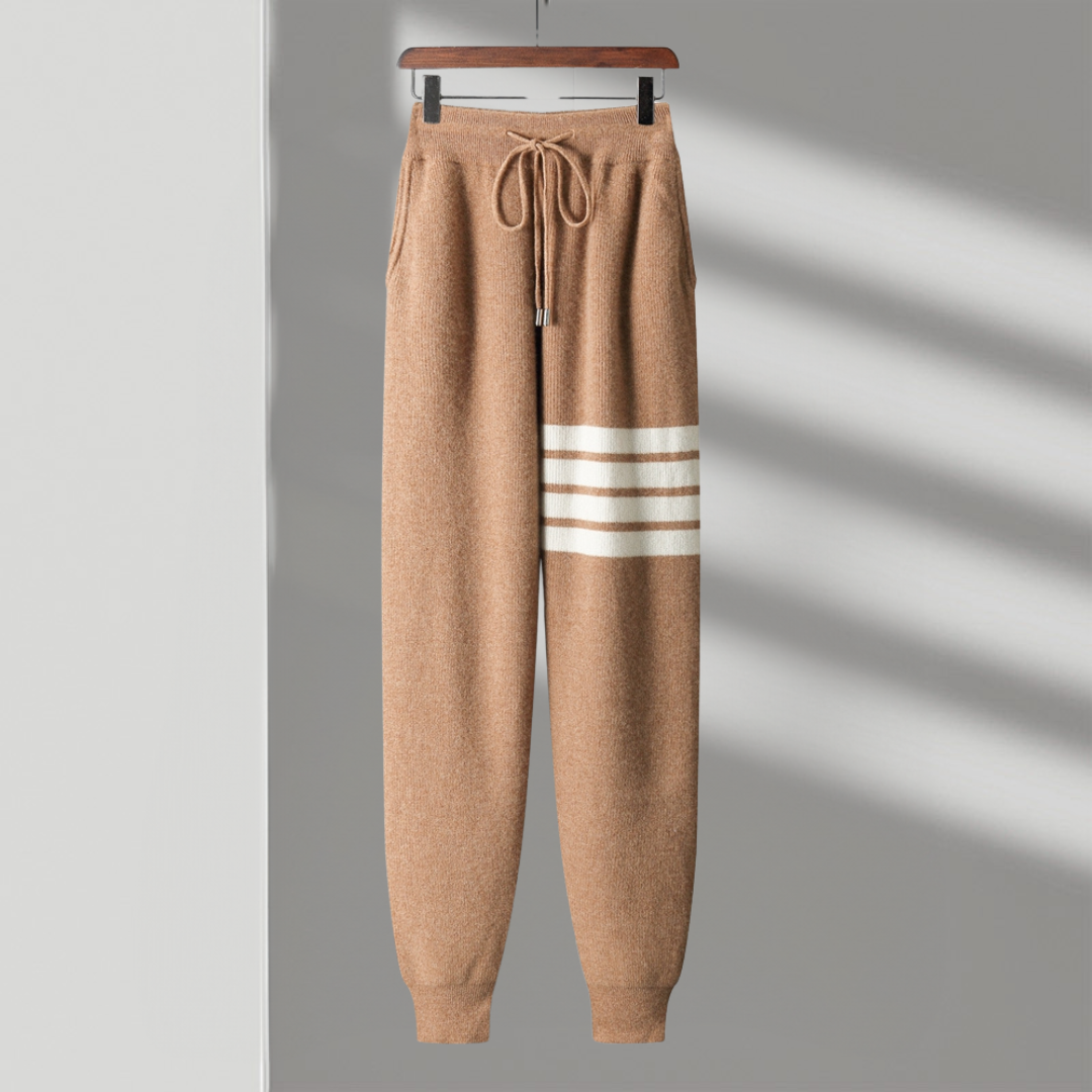 Minimalist Striped Lounge Pants
