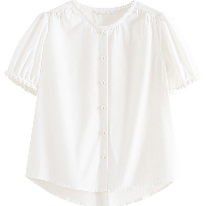 Chic Puff Sleeve Blouse - Saint Drako