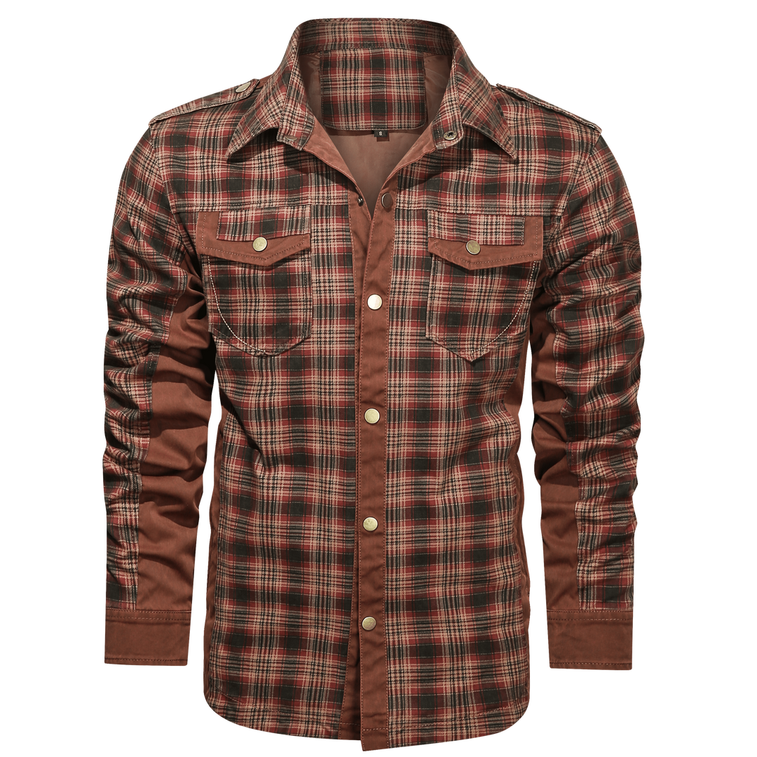 Frontier Flannel Shirt (4 Designs) - Saint Drako