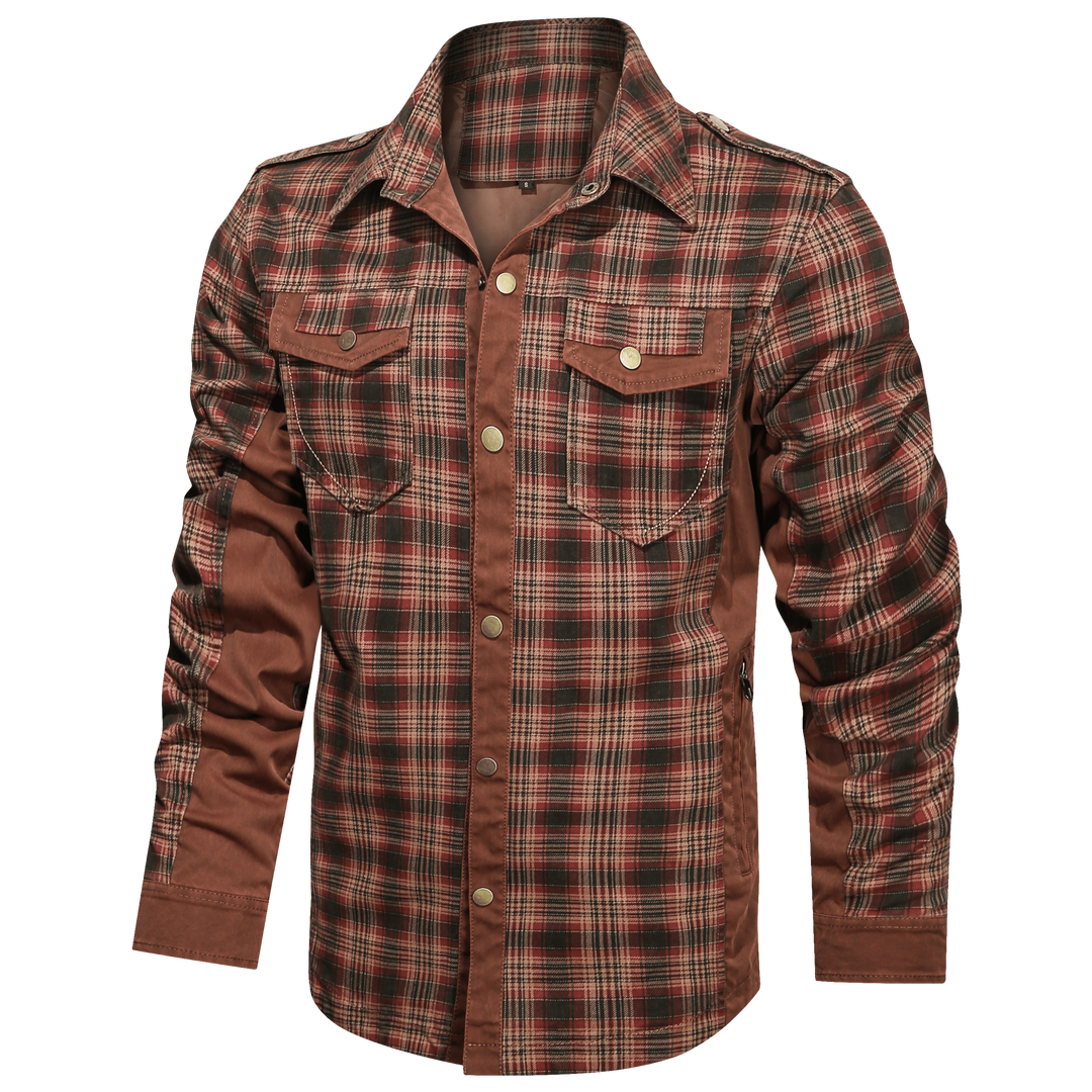 Frontier Flannel Shirt (4 Designs) - Saint Drako