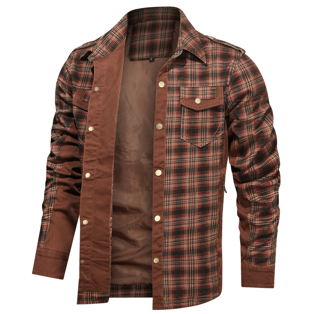 Frontier Flannel Shirt (4 Designs) - Saint Drako