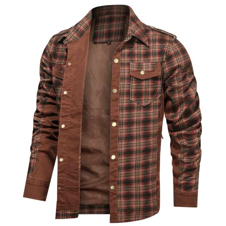 Frontier Flannel Shirt (4 Designs) - Saint Drako