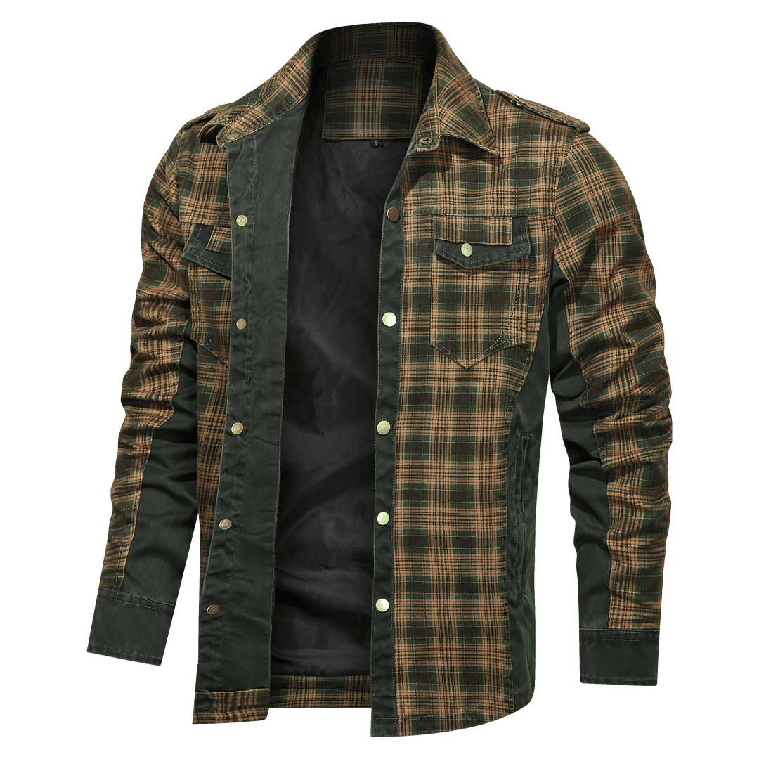 Frontier Flannel Shirt (4 Designs) - Saint Drako