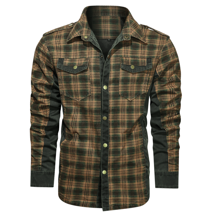 Frontier Flannel Shirt (4 Designs) - Saint Drako