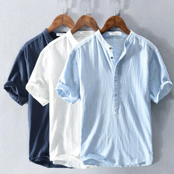 Claude Monet Premium Linen Shirt