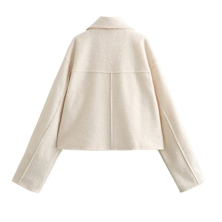 Noble Wear Women’s Wool Blend Bomber Jacket - Saint Drako