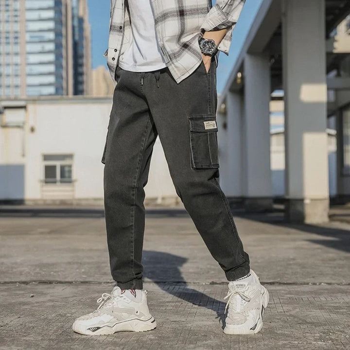 Utility Denim Joggers - Saint Drako